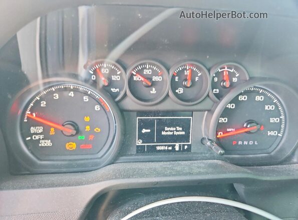 3GCNWAEK0NG207785 2022 CHEVROLET SILVERADO White ხელსაწყოთა პანელის ხედი