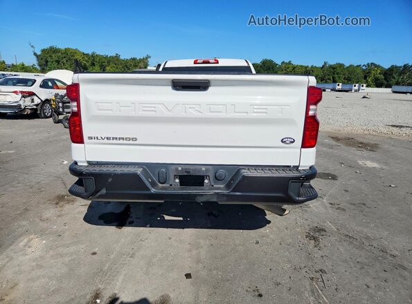 3GCNWAEK0NG207785 2022 CHEVROLET SILVERADO White უკანა ხედი