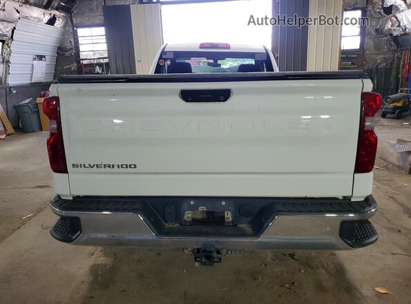 3GCNYAEK0NG211801 2022 CHEVROLET SILVERADO White Вид ззаду