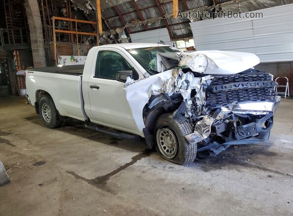 3GCNYAEK0NG211801 2022 CHEVROLET SILVERADO White Передня права чверть