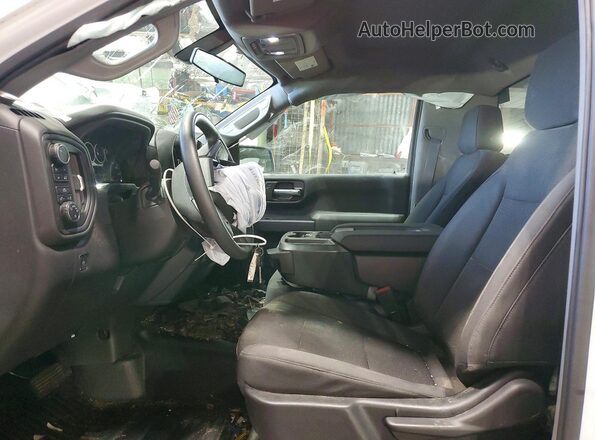 3GCNYAEK0NG211801 2022 CHEVROLET SILVERADO White Вид салону спереду