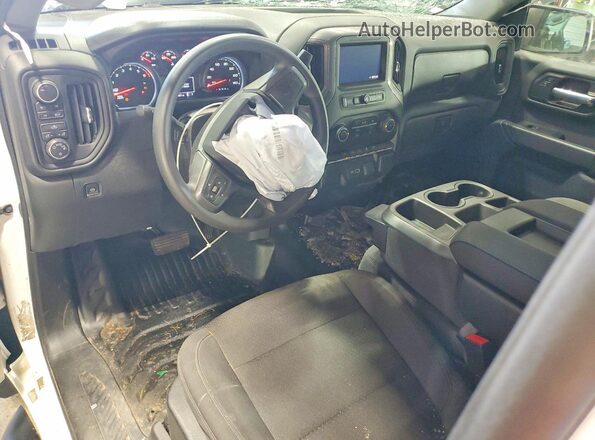 3GCNYAEK0NG211801 2022 CHEVROLET SILVERADO White Вид панелі приладів