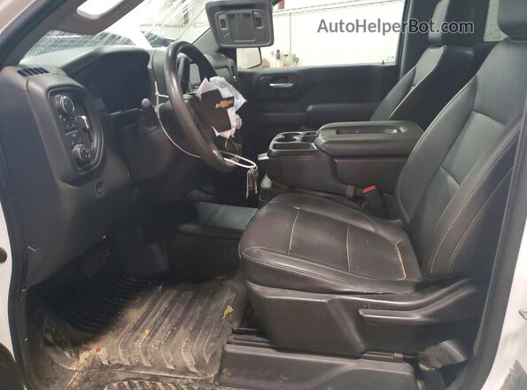 3GCNYAEK4NG213499 2022 CHEVROLET SILVERADO White წინა სალონის ხედი