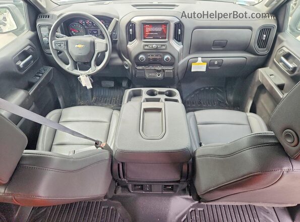3GCPAAEK5RG267543 2024 CHEVROLET SILVERADO White Widok deski rozdzielczej