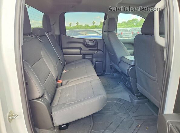 3GCPABEK0NG503001 2022 CHEVROLET SILVERADO White Вид задніх сидінь