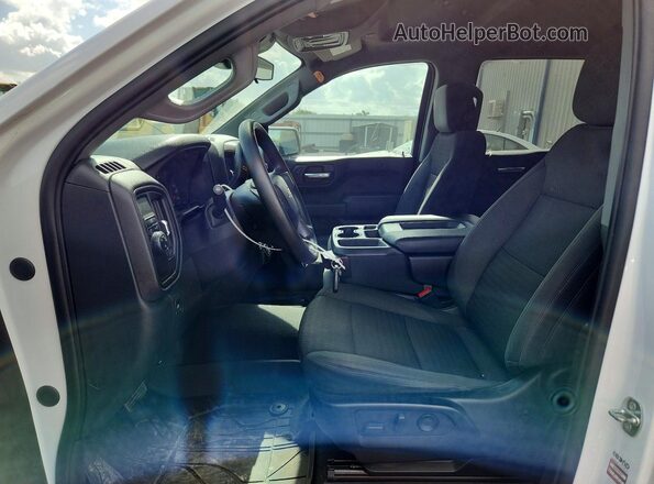3GCPABEK0NG503001 2022 CHEVROLET SILVERADO White Вид салону спереду