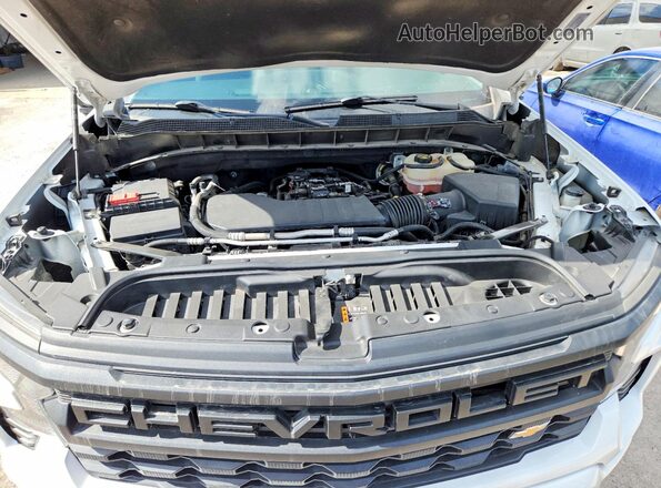 3GCPABEK0NG503001 2022 CHEVROLET SILVERADO White Вид задньої частини салону