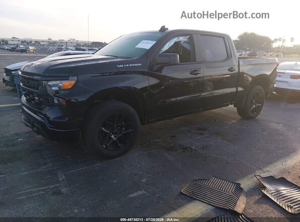 3GCPABEK2RG335402 2024 CHEVROLET SILVERADO Black Передня ліва чверть