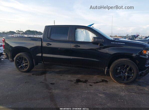 3GCPABEK2RG335402 2024 CHEVROLET SILVERADO Black Вид задньої частини салону