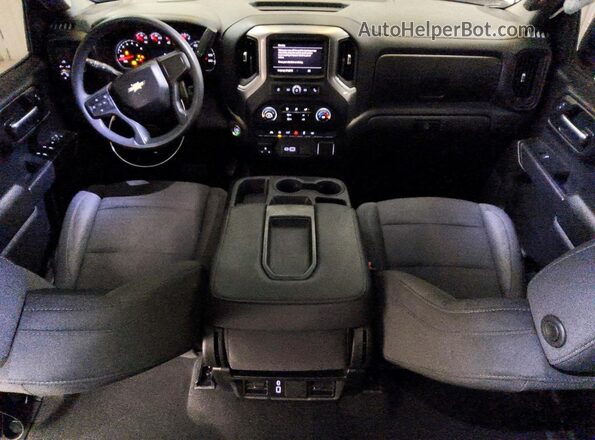 3GCPABEK3RG422600 2024 CHEVROLET SILVERADO Gray Widok deski rozdzielczej