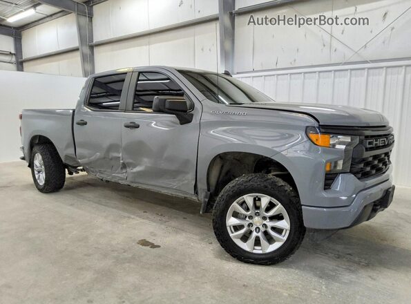 3GCPABEK3RG422600 2024 CHEVROLET SILVERADO Gray Przód prawy