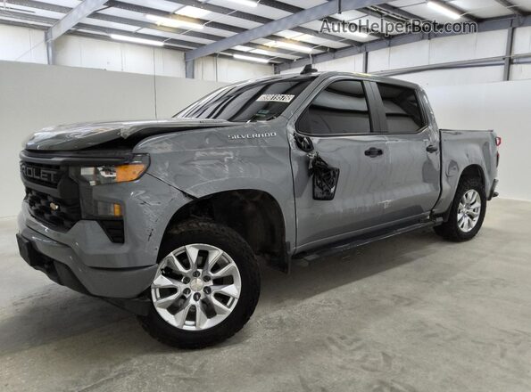 3GCPABEK3RG422600 2024 CHEVROLET SILVERADO Gray Widok naklejki z numerem VIN