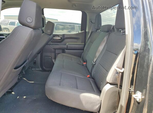3GCPABEK6RG339310 2024 CHEVROLET SILVERADO Black Rear seats view
