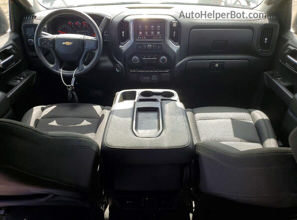 3GCPABEK6RG339310 2024 CHEVROLET SILVERADO Black Dashboard view
