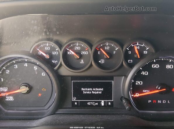 3GCPABEK7NG628254 2022 CHEVROLET SILVERADO Синий Вид задних сидений