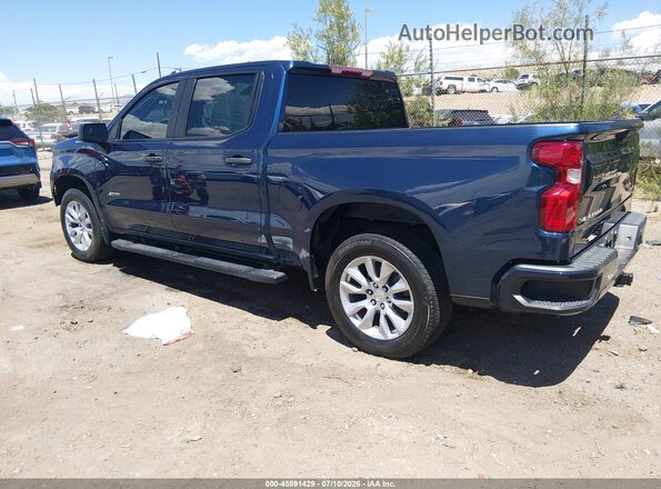 3GCPABEK7NG628254 2022 CHEVROLET SILVERADO Синий Задняя левая четверть