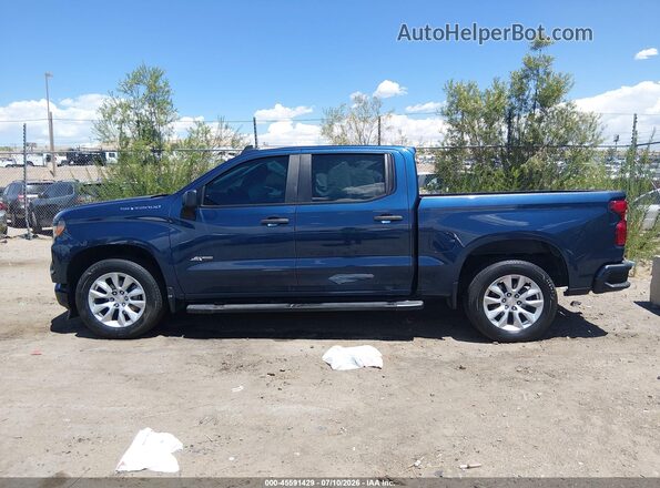 3GCPABEK7NG628254 2022 CHEVROLET SILVERADO Синий Панорамный вид салона 360°
