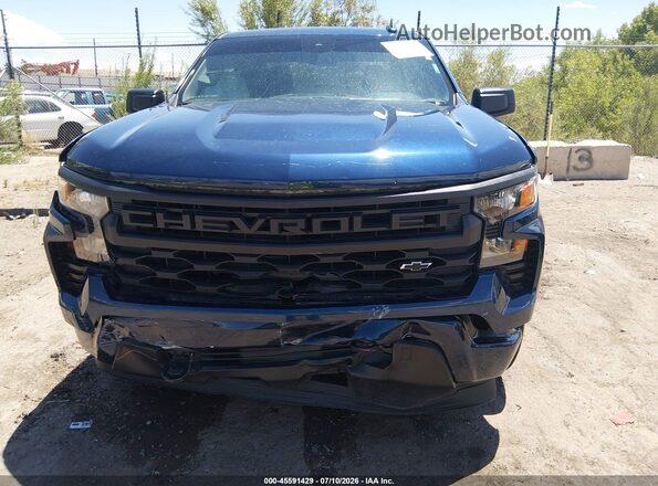 3GCPABEK7NG628254 2022 CHEVROLET SILVERADO Синий Вид щитка приборов