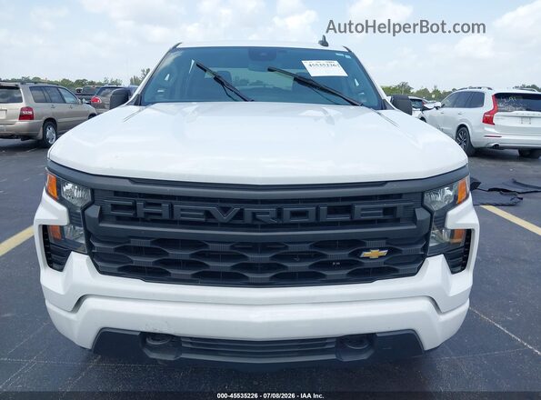 3GCPABEK7RG395367 2024 CHEVROLET SILVERADO White ხელსაწყოთა პანელის ხედი