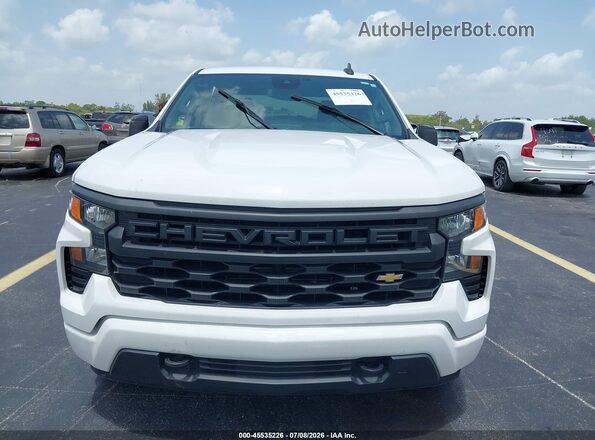 3GCPABEK7RG395367 2024 CHEVROLET SILVERADO White წინა ხედი