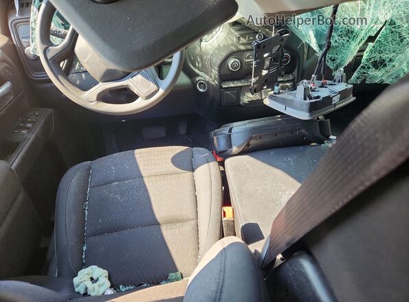3GCPABEKXPG289573 2023 CHEVROLET SILVERADO White Dashboard view