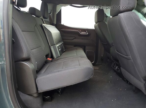 3GCPACED9SG191408 2025 CHEVROLET SILVERADO Gray Հետևի նստատեղերի տեսք