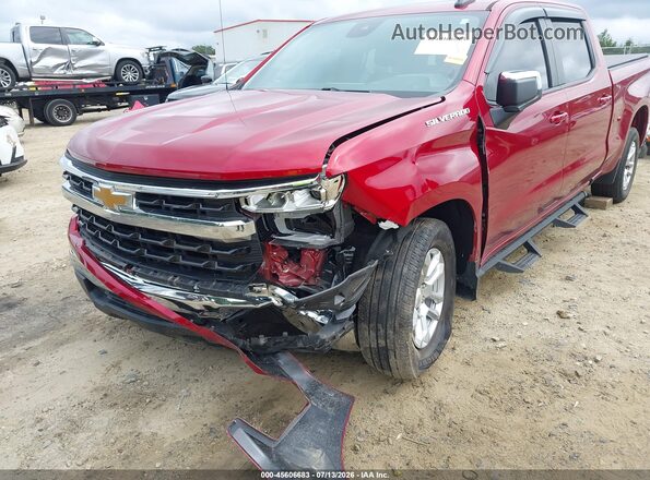 3GCPACEK4PG238933 2023 CHEVROLET SILVERADO Red Widok z przodu
