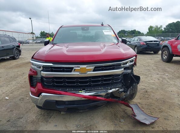 3GCPACEK4PG238933 2023 CHEVROLET SILVERADO Red Widok deski rozdzielczej