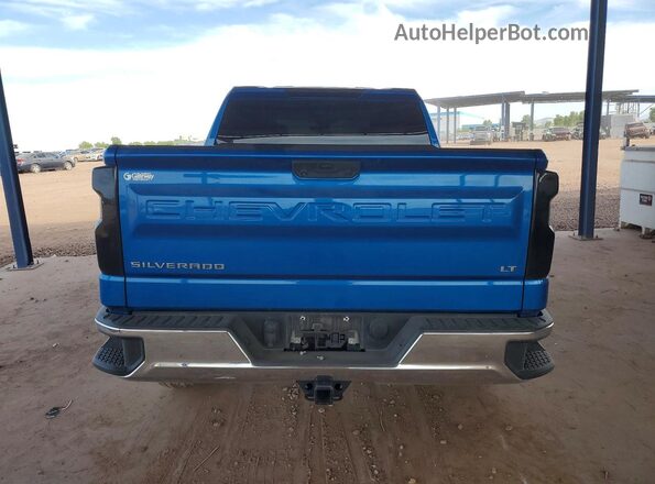 3GCPACEKXNG642588 2022 CHEVROLET SILVERADO Blue Rear view