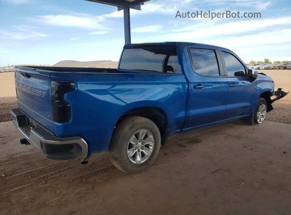 3GCPACEKXNG642588 2022 CHEVROLET SILVERADO Blue Rear right