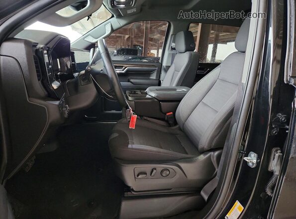 3GCPADEDXPG257462 2023 CHEVROLET SILVERADO Black Widok wnętrza z przodu