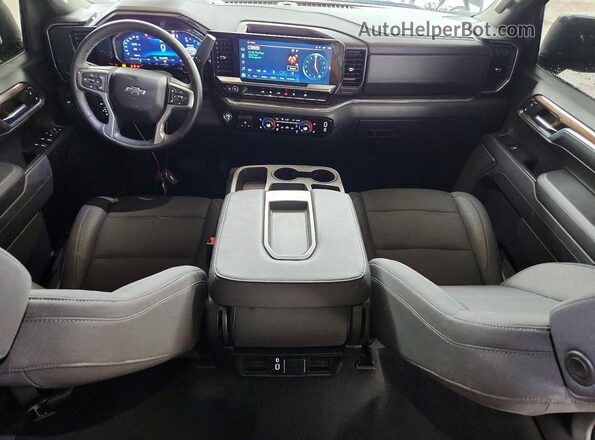 3GCPADEDXPG257462 2023 CHEVROLET SILVERADO Black Widok deski rozdzielczej