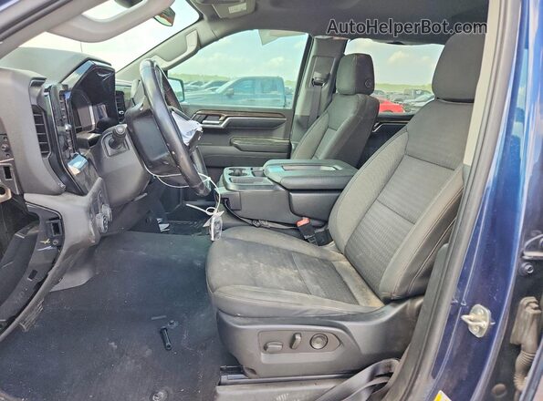 3GCPADET1NG547688 2022 CHEVROLET SILVERADO Blue წინა სალონის ხედი