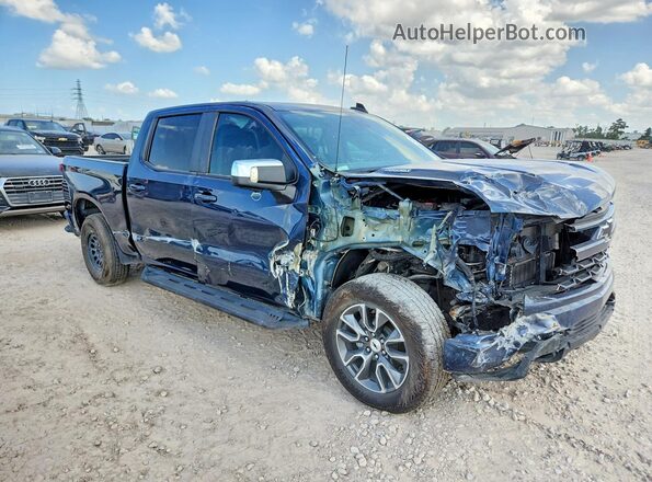 3GCPADET1NG547688 2022 CHEVROLET SILVERADO Blue წინა მარჯვენა