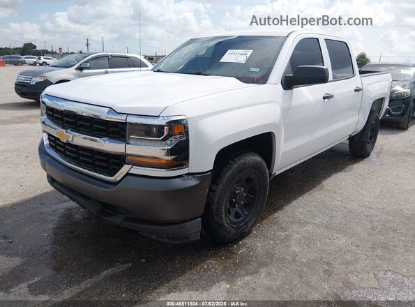 3GCPCNEC4JG326161 2018 CHEVROLET SILVERADO White Առջևի ձախ երեք քառորդ տեսարան