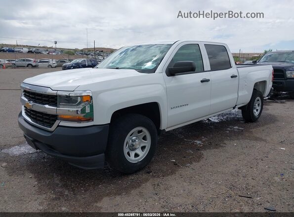 3GCPCNEC8HG447852 2017 CHEVROLET SILVERADO White Առջևի ձախ երեք քառորդ տեսարան