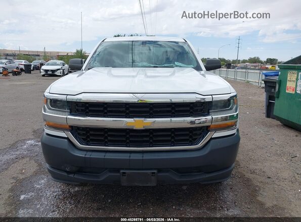 3GCPCNEC8HG447852 2017 CHEVROLET SILVERADO White Սարքավորումների վահանակի տեսք