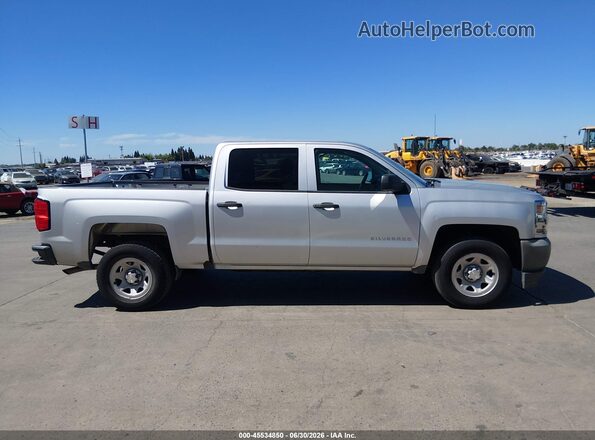 3GCPCNEH2JG429610 2018 CHEVROLET SILVERADO Серебряный Вид задней части салона