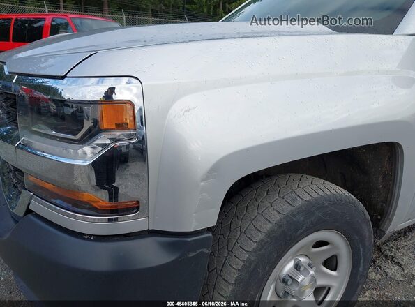 3GCPCNEH6JG431246 2018 CHEVROLET SILVERADO Silver Դիմացի տեսք