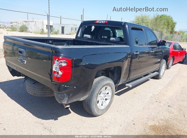 3GCPCPECXJG386635 2018 CHEVROLET SILVERADO Black Trasero derecho