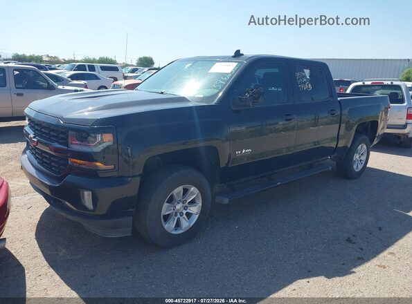 3GCPCPECXJG386635 2018 CHEVROLET SILVERADO Black Vista tres cuartos delantera izquierda
