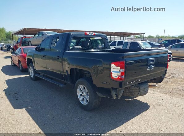 3GCPCPECXJG386635 2018 CHEVROLET SILVERADO Black Trasero izquierdo