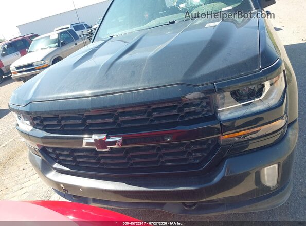 3GCPCPECXJG386635 2018 CHEVROLET SILVERADO Black Vista del cuadro de instrumentos