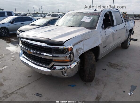 3GCPCREC0HG142501 2017 CHEVROLET SILVERADO Silver Առջևի ձախ երեք քառորդ տեսարան