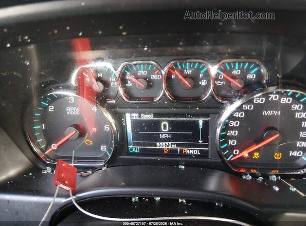 3GCPCREC0HG142501 2017 CHEVROLET SILVERADO Silver Հետևի նստատեղերի տեսք