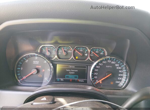 3GCPCREC0JG352473 2018 CHEVROLET SILVERADO Silver Հետևի նստատեղերի տեսք