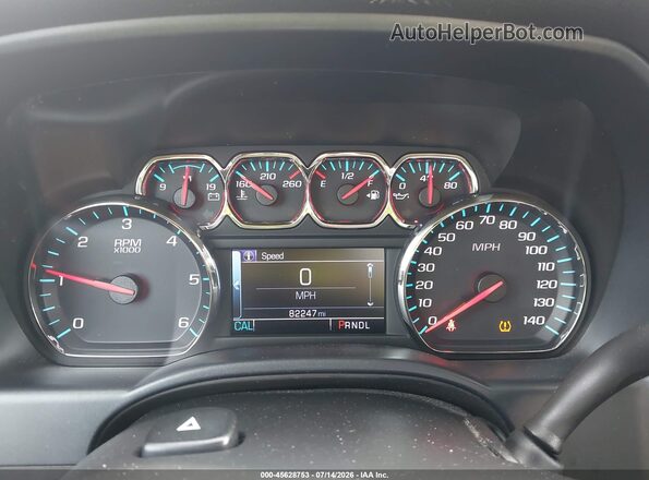 3GCPCREC0JG574544 2018 CHEVROLET SILVERADO Gray უკანა სავარძლების ხედი