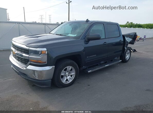 3GCPCREC0JG574544 2018 CHEVROLET SILVERADO Gray წინა მარცხენა ხედი სამი მეოთხედიდან