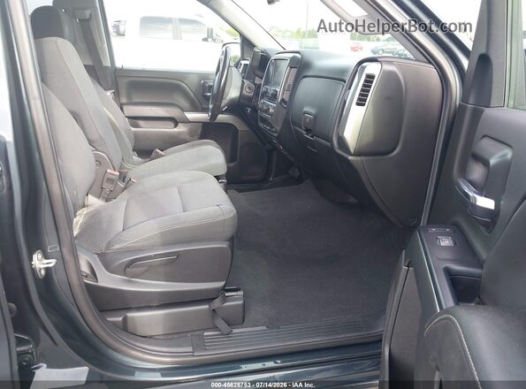 3GCPCREC0JG574544 2018 CHEVROLET SILVERADO Gray წინა სალონის ხედი