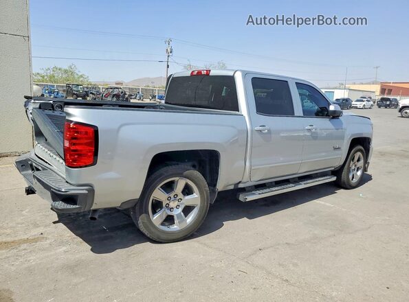 3GCPCREC1JG214456 2018 CHEVROLET SILVERADO Silver Rear right